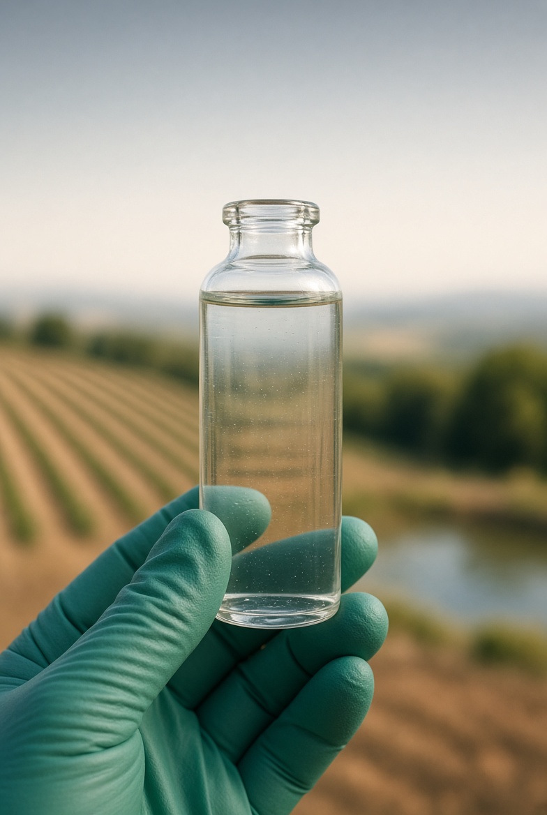 Analyse croisée entre résultats d'analyses d'eau et pratiques agricoles de l'impluvium